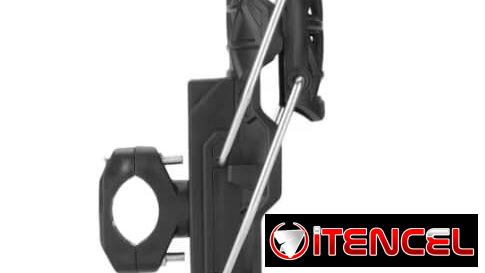 Portavasos para motos y mallas elásticas