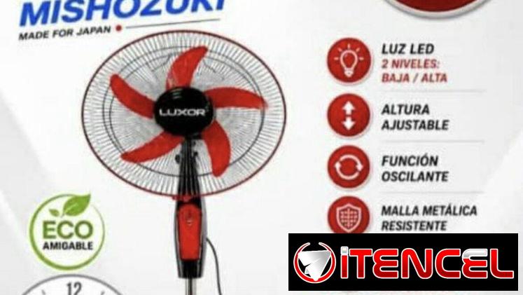 Ventilador recargable