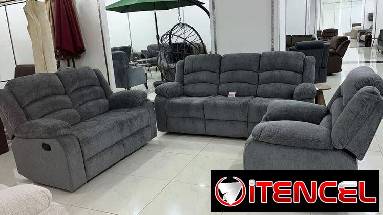 Juego de sala reclinable , moderno,321plazas 1800 Usd