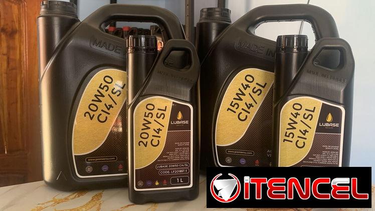 Aceites 15W40 y 20W50 (1L y 5L)