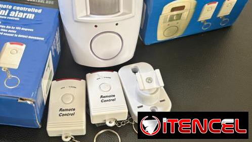 Alarma con Sensor de Movimiento y Control Remoto