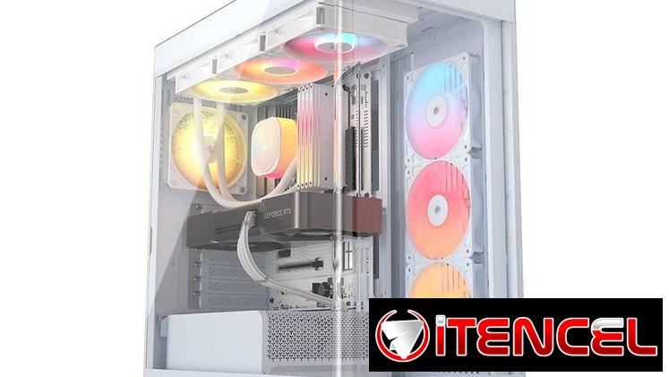 🎮 Chasis Corsair Frame 4500X RS-R ARGB White 🎮 InfiniRail🔹E-ATX🔹ARGB🔹3xFan🔹2xUSB3🔹1xUSB-C🔹Tempered Glass 📦0km