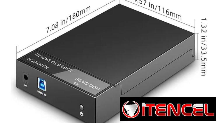 Base Dock Externa USB 3.0 a SATA – Hasta 16TB
