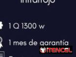 Cocina infrarroja Milexus 1 Q 1300w…MENSAJERIA INCLUIDA EN EL PRECIO