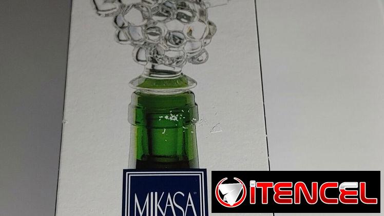 Tapas de cristal para botellas