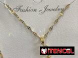 Collares y pulseras de acero. Bisutería. Especial para regalos