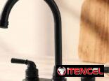 Grifo para Fregadero GREENPRO Negro Mate