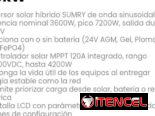 INVERSOR SOLAR HIBRIDO
