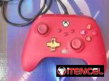 🎮 Mando PowerA Enhanced con cable — Licenciado Xbox, rojo con cruceta dorada. Tengo varios, de distintos colores