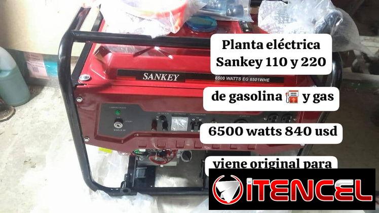 6500w gas y Gasolina
