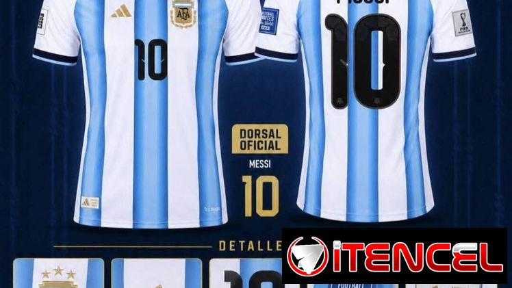 Camiseta Oficial de Messi Mundial 2026. Máxima Calidad