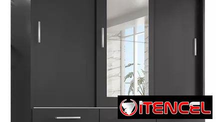 Cuarto de vestidor y espacio minimalista
