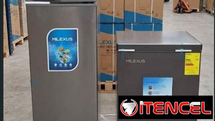 *COMBO FRÍO + NEVERA*   Refrigerador Milexus 6.5cuft y Nevera Milexus 3.5cuft sin 🔑