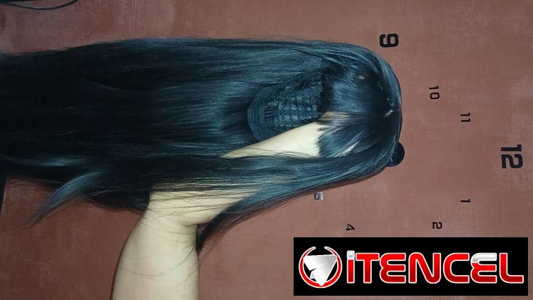 Peluca de 60 cm