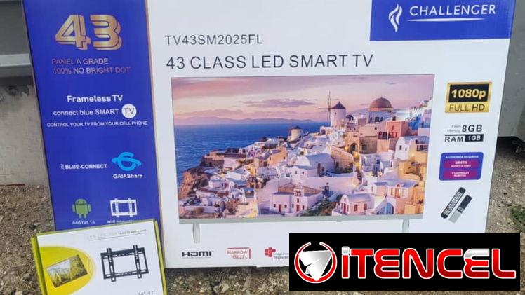 Televisores Smart tv   43 pulgadas  ✅️ incluye base de pared