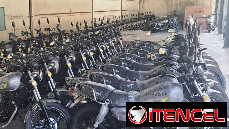 Motos de combustible.