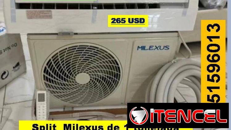 ESC-621-Split  Milexus de 1 tonelada ….265 USD…51596013…Transporte costo adicional