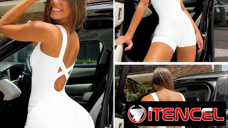 Enterizos Originales Shein Levanta Glúteos no transparenta tela gruesa duradera