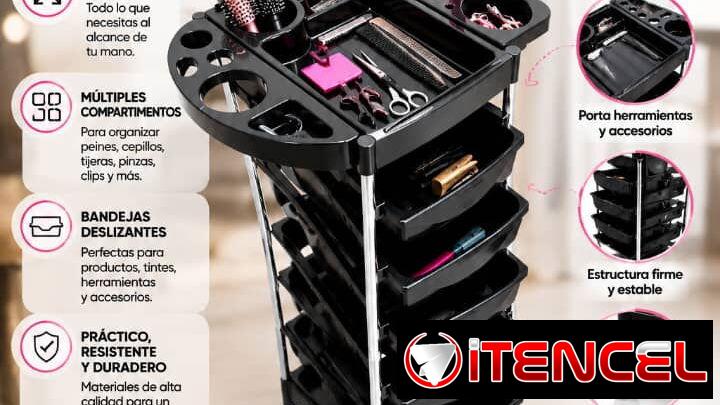 Carrito Organizador Para Peluquería
