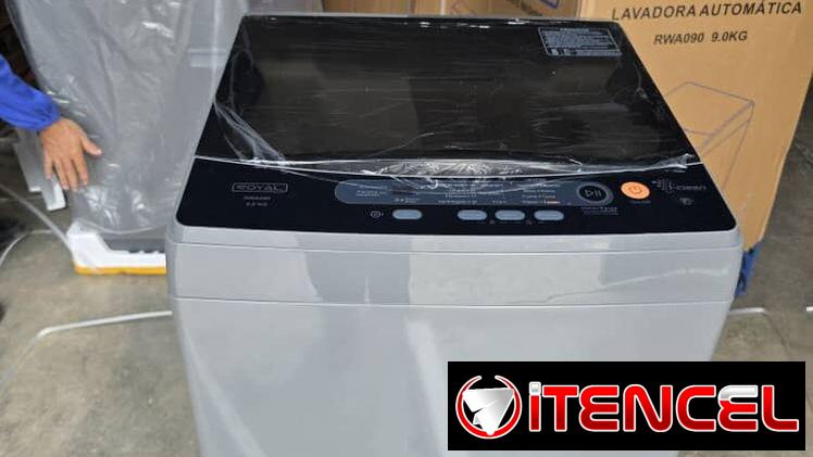 lavadora automatica de 9kg de agua fría y caliente