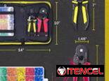 Kit para electricistas – Alicate Pelacables, Crimmpadora