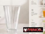Set de vasos de cristal (3)