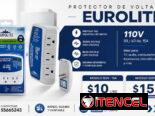 PROTECTORES DE VOLTAJE EUROLITE 110V Regulador de Voltaje