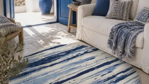 Alfombra Circular Decorativa – 180 cm(CVV)