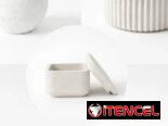 Piezas decorativas cemento / Velas de cera