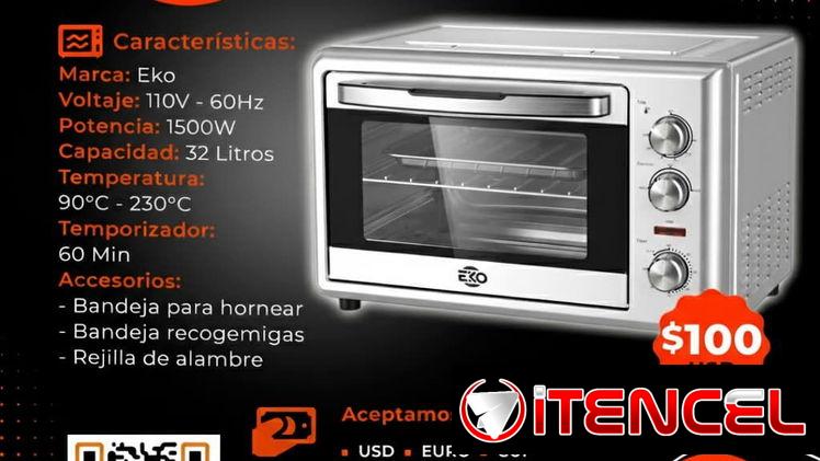 🍖 EKO 🍖 HORNO ELÉCTRICO EKO 32 LITROS. FACTURA Y GARANTÍA CON SERVICIO DE ENTREGA. TLF 54833699
