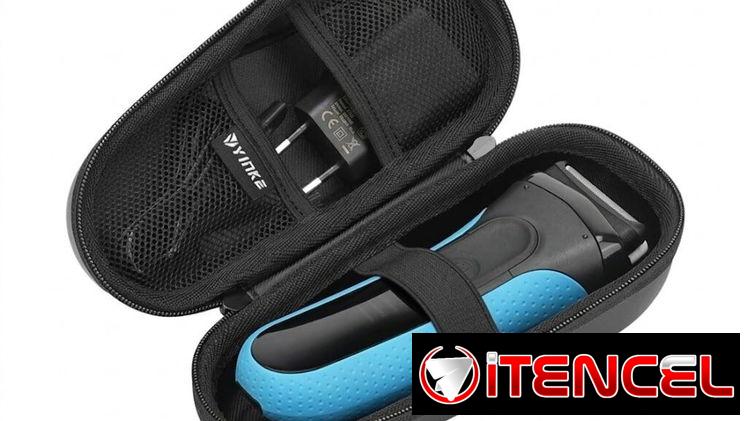 Yinke Travel Case – Estuche Protector para Afeitadoras Braun | Perfecto para viajes o | Con g… | videojuegoshabana.com