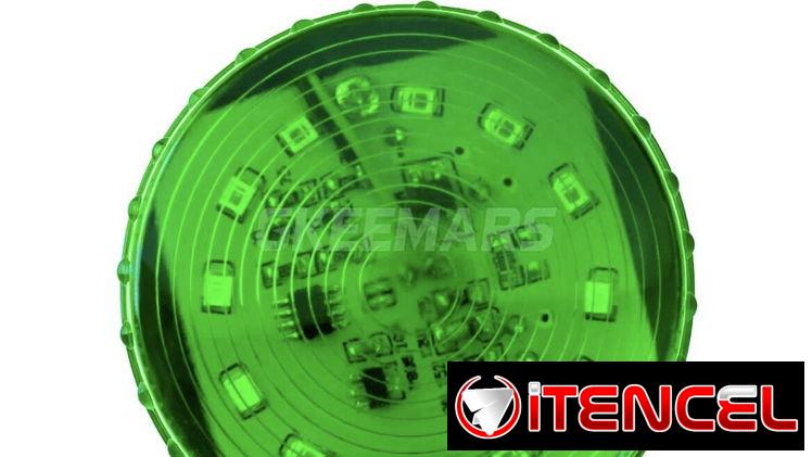 LUZ LED CON ALARMA DE ADVERTENCIA Y SEGURIDAD PARA PLANTAS ELÉCTRICAS, EDIFICIOS, VIVIENDAS, BARCOS, RESTAURANTES, ETC