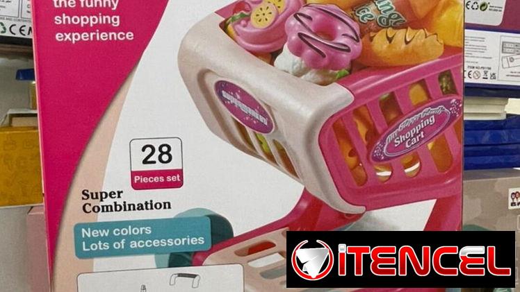Carrito de compras para niñas