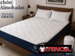 Colchones EDSMA:  Resortes ensacados, viscoelasticos,  capas de algodón más base 3 D. Originales del proveedor.