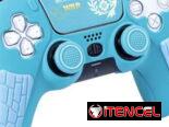 Funda de silicona para mando Dualsense PS5 + funda de joysticks + cubierta protectora del táctil
