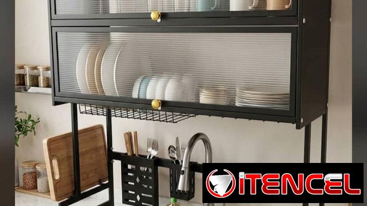 ☕️Platero de 2 puertas con una 1 tina o un 1 fregadero con escurridor/ 75 usd☕️