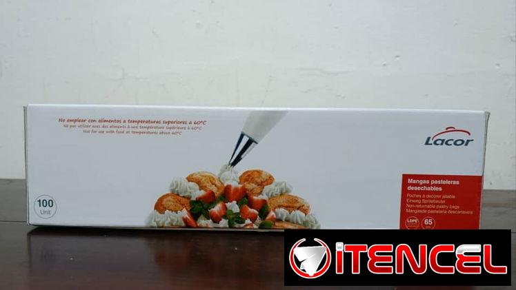 Mangas pasteleras de 55cm.