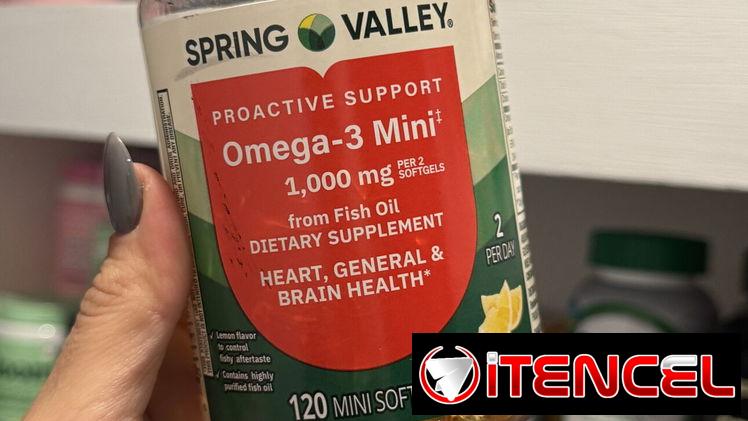 Omega 3 con 1200mg de concentración EPA y DHE