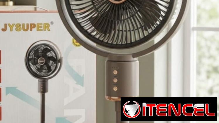 Ventilador Jaysuper de 4 velocidades,se ajusta él pedestal a 3 tamaños…MENSAJERIA INCLUIDA
