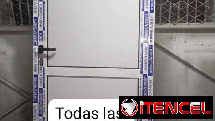 Puertas para cuartos ,alumino e cristal