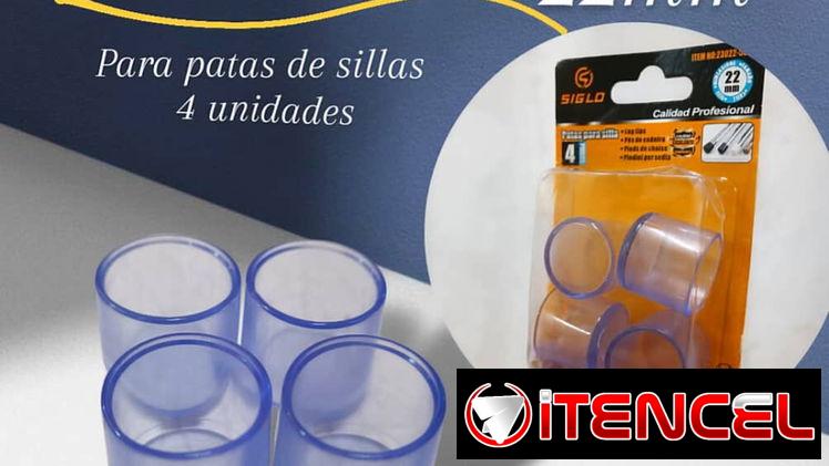 Regatones de silicona para patas de silla