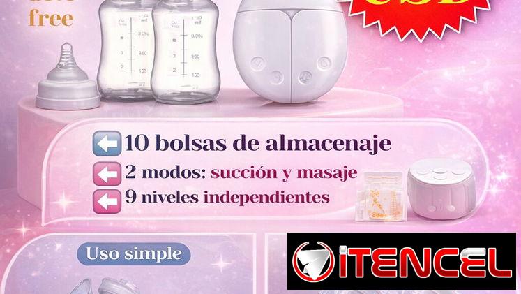 EXTRACTOR DE LECHE MATERNA ELÉCTRICO DOBLE PALANGANA O BAÑADERA PLEGABLE   Interesados al 📲 58172865. 📍Contamos con se