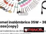Dremel inalámbrico 35W – 361 piezas(copy). Para trabajar diferentes materiales. Nuevo