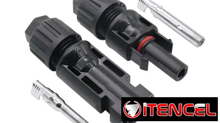 Par de conectores mc4 2USD