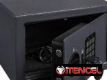 Caja de seguridad/Caja fuerte comunícate con Pedro
