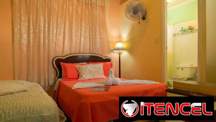 Apartamento independiente en Santa Clara – 2 hab c/baño privado, terraza con vistas – 25 USD por hab