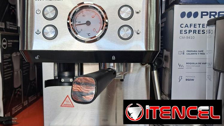 Cafetera Espresso con molinillo