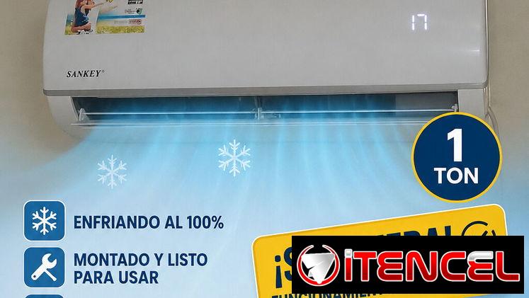 Vendo split de 1 ton sankey en perfecto estado enfriando al 100