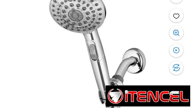 MOEN INC/FAUCETS 26112SRN Nickle 6Func Cabezal de Ducha Mag