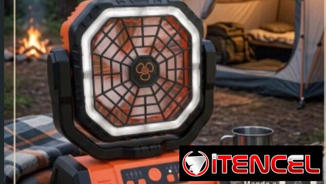 Ventilador recargable F6 de 20000 mah
